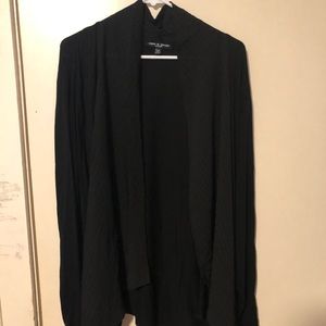 Black cardigan 2X